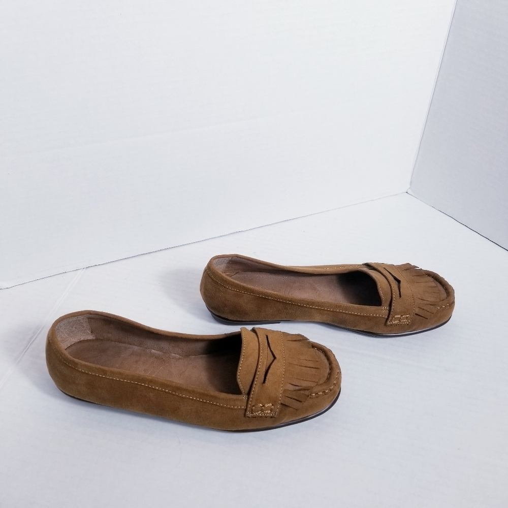 AEROSOLES BROWN LOAFERS SIZE 7